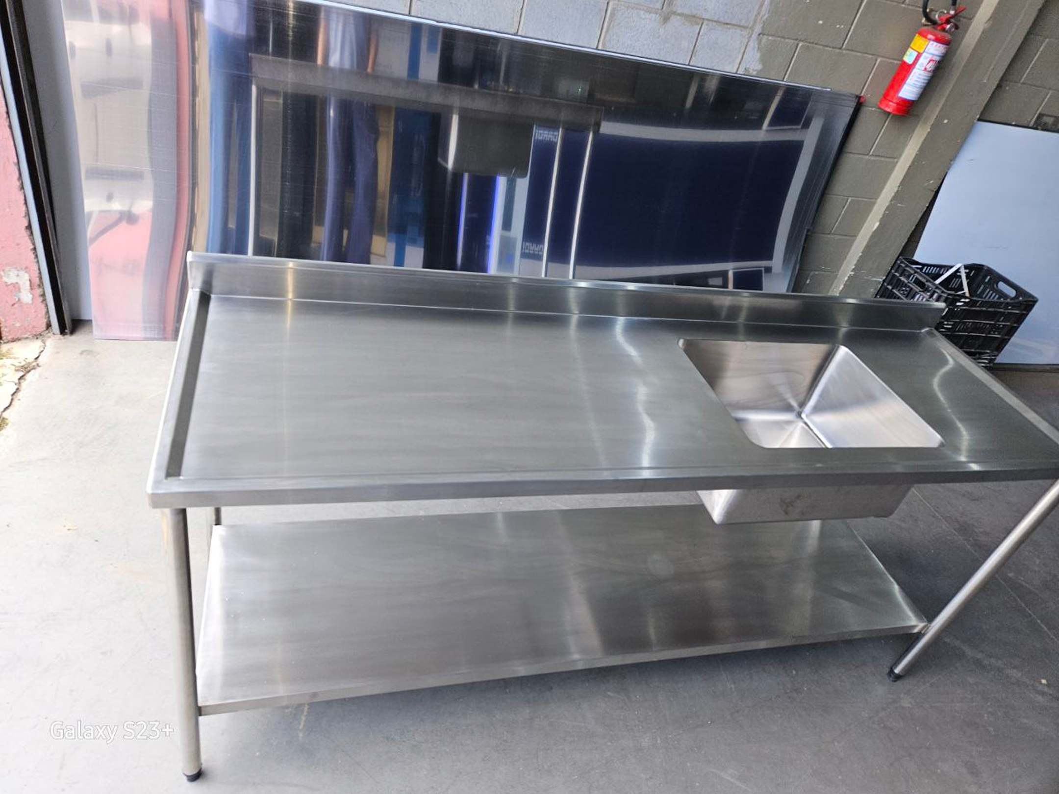 Eterinox - Galeria de fotos - Bancada Industrial