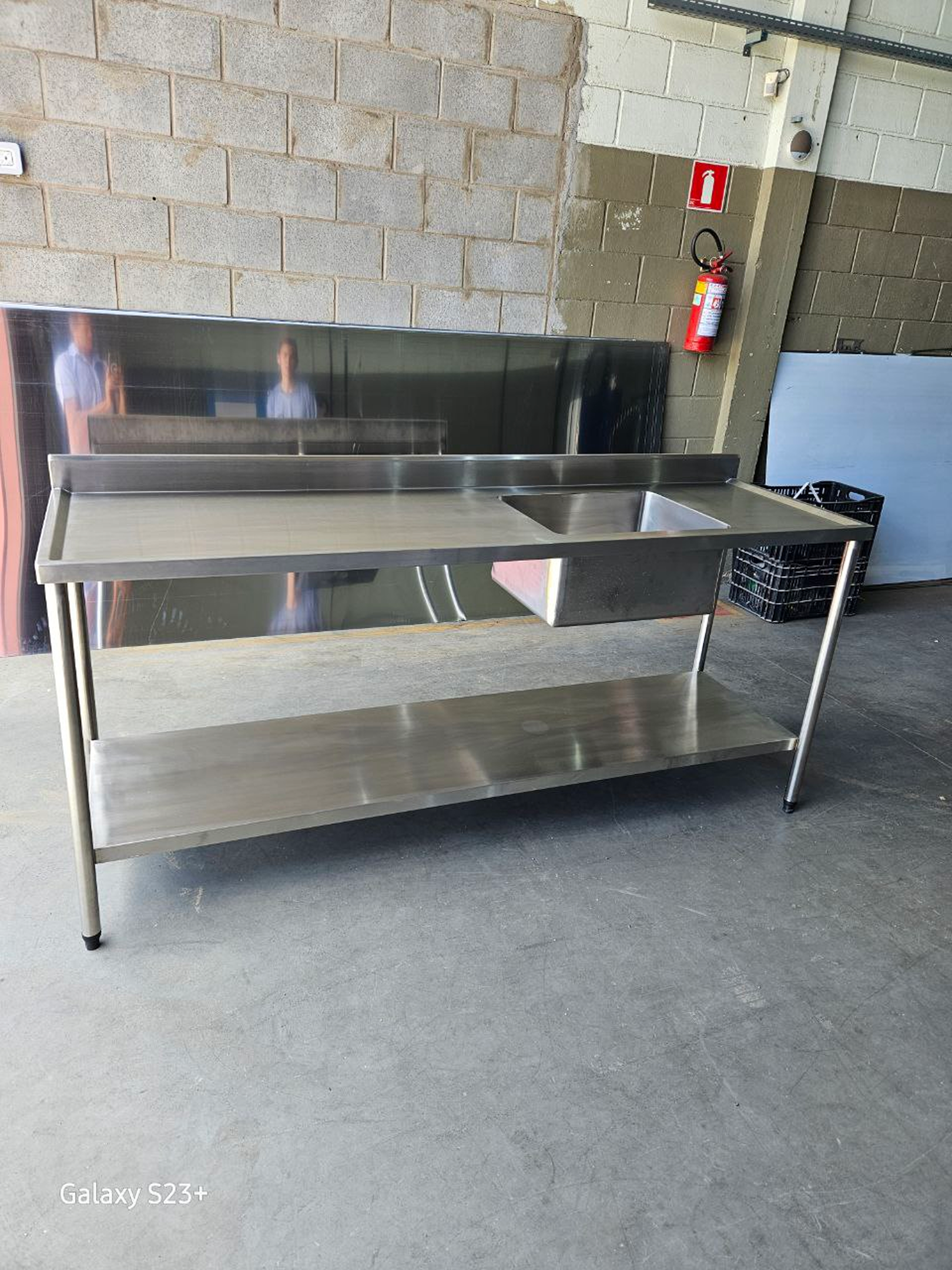 Eterinox - Galeria de fotos - Pia Industrial